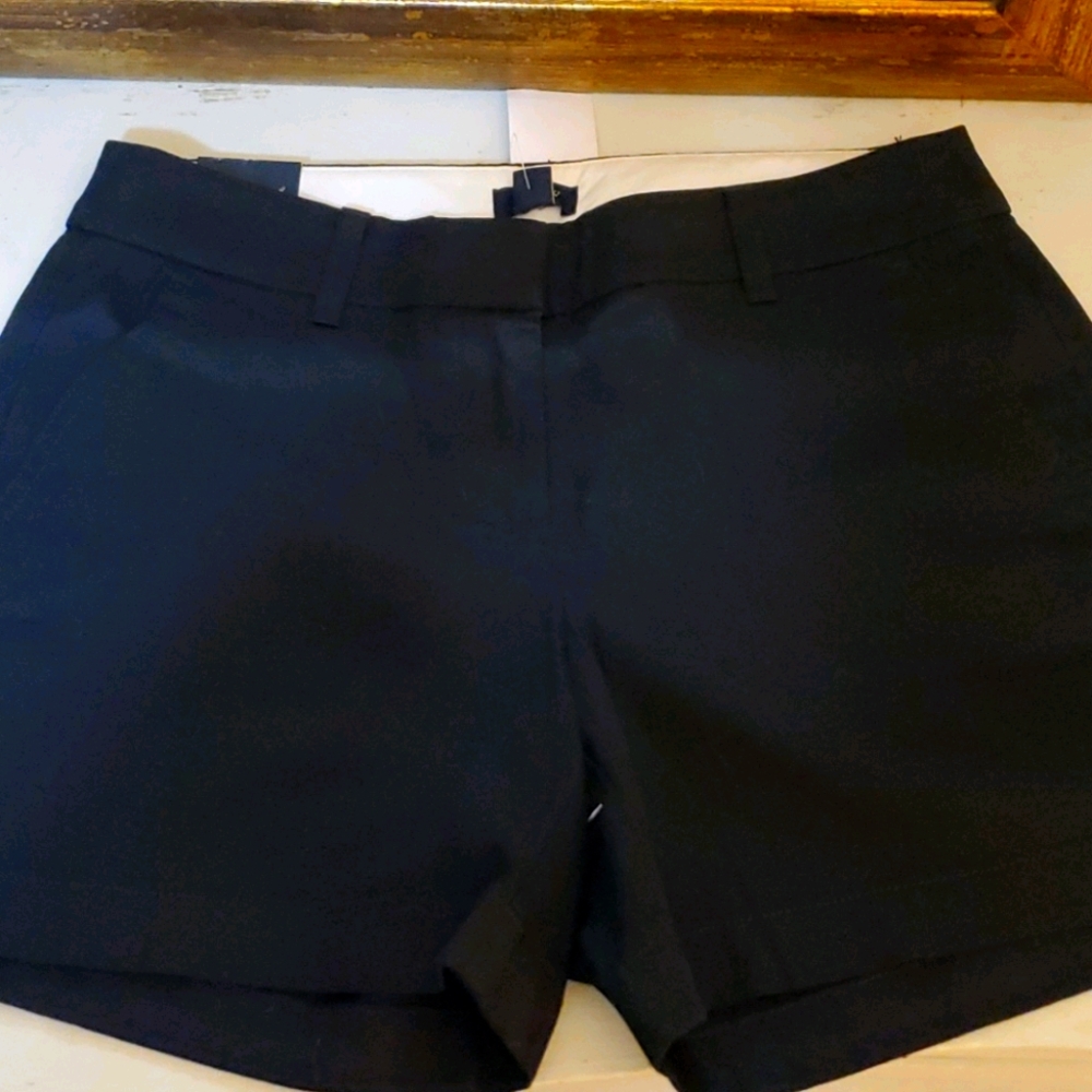 NWT---Black J Crew 5" short size 2 shorts